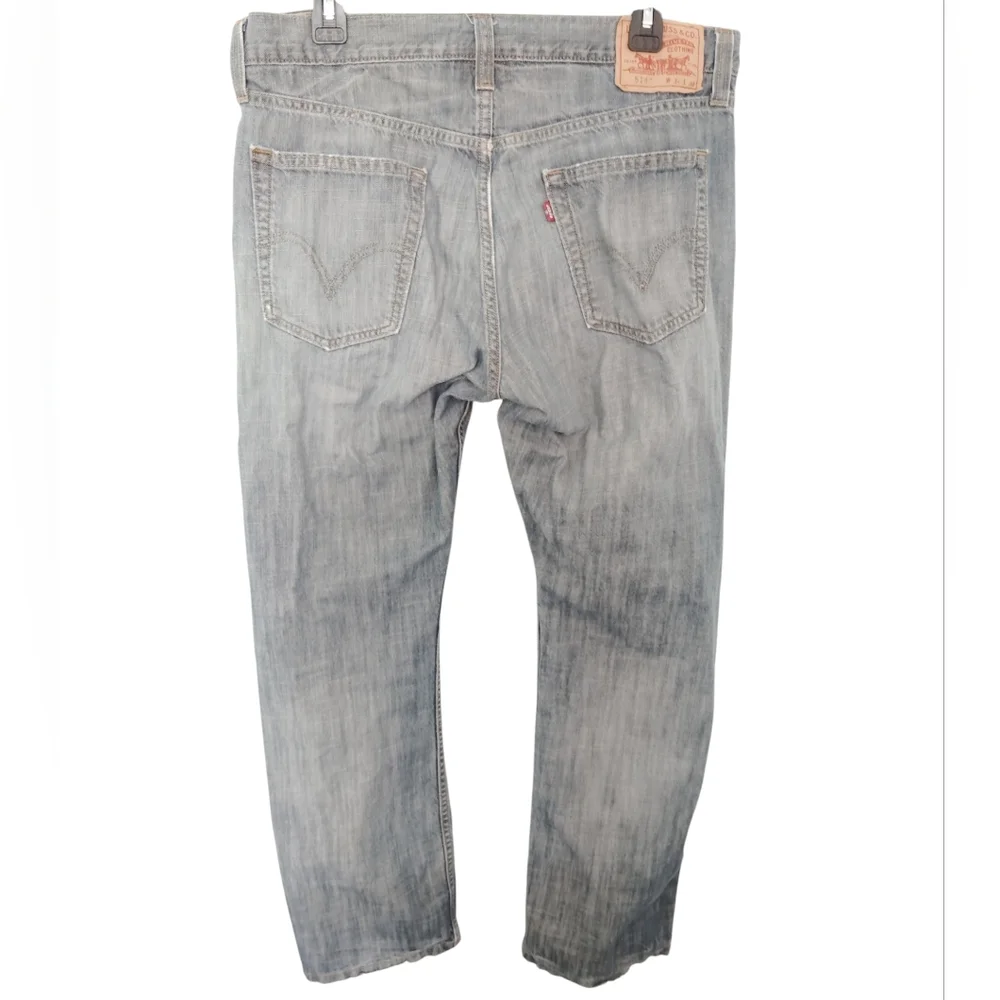 Levi's 514 Slim Straight Denim Blue Jeans Sz 34‎